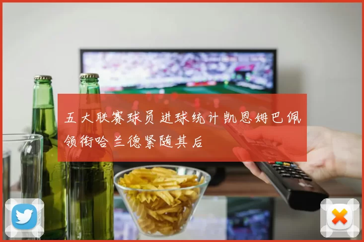 五大联赛球员进球统计凯恩姆巴佩领衔哈兰德紧随其后